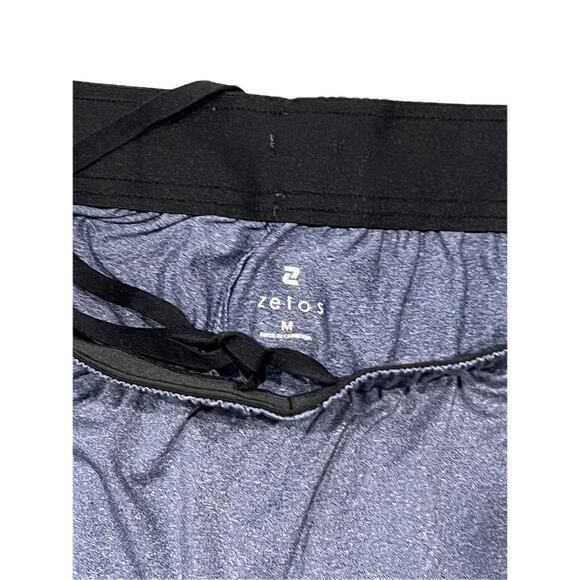 Zelos Blue Gray Athletic Shorts Mens M - Picture 3 of 3